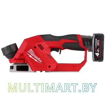 Рубанок Milwaukee M12 BLP-402X (с 2-мя АКБ 4 Ач, кейс) картинка 3